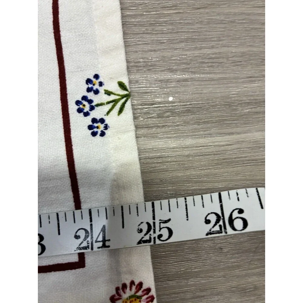 Vintage 100% Cotton Kitchen Towels Lot of 2  Villeroy & Boch